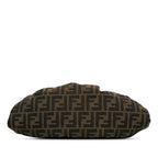 Fendi Zucca Canvas Shell Clutch (SHG-EBnBJ0)