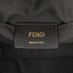 Fendi Zucca Canvas Shell Clutch (SHG-EBnBJ0)