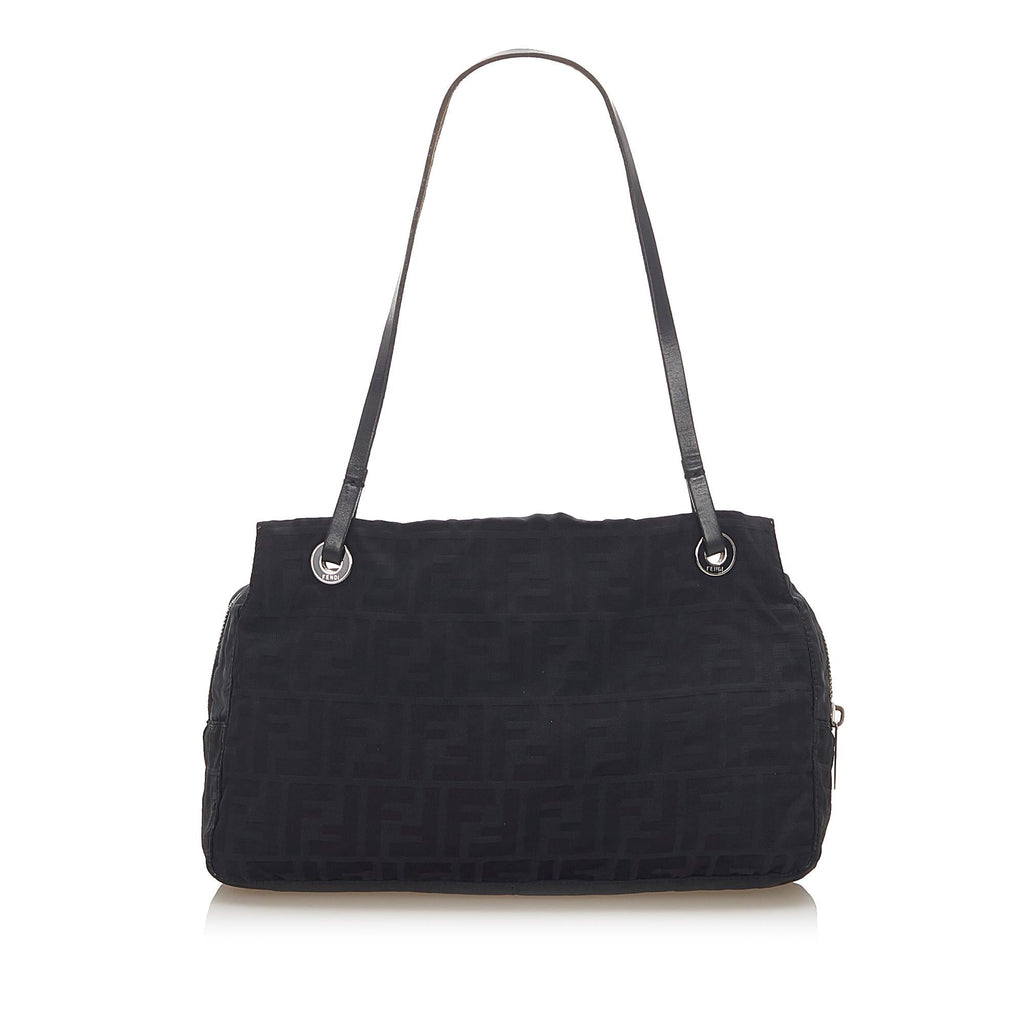 Fendi Zucca Canvas Shoulder Bag (SHG-22302)