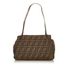 Fendi Zucca Canvas Shoulder Bag (SHG-26289)