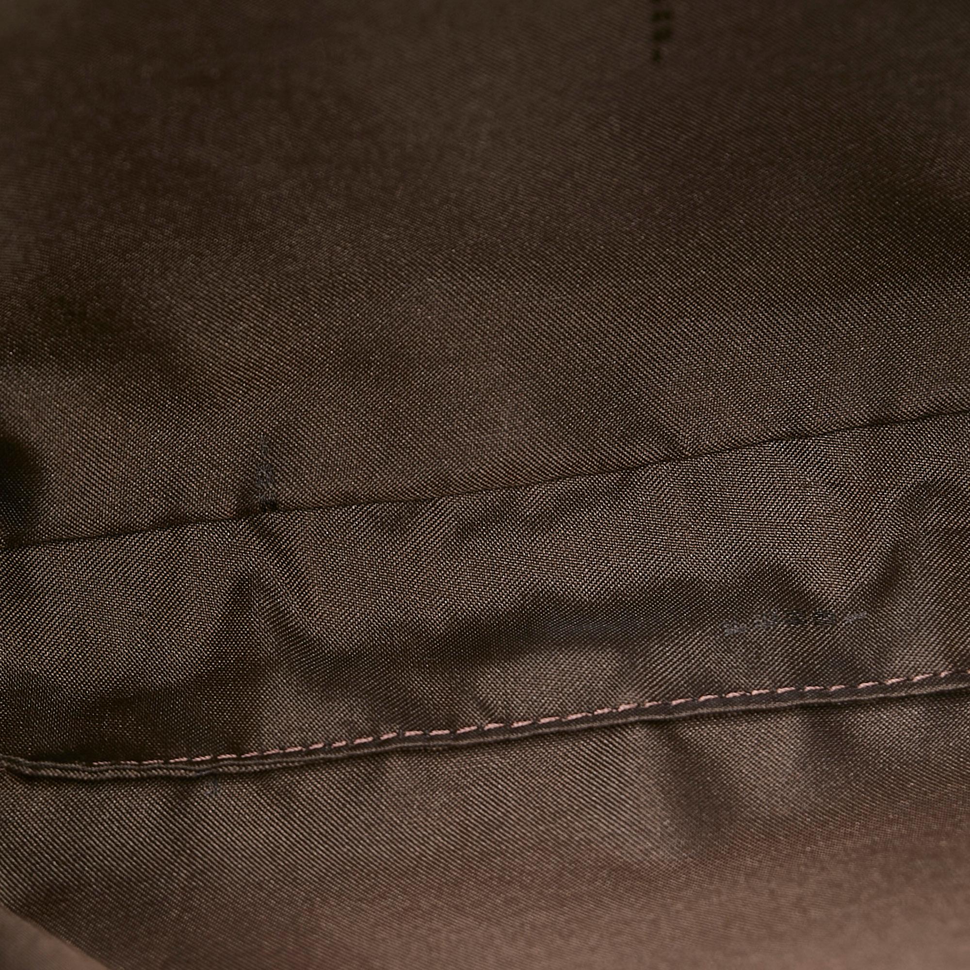 Fendi Zucca Canvas Shoulder Bag (SHG-34841)