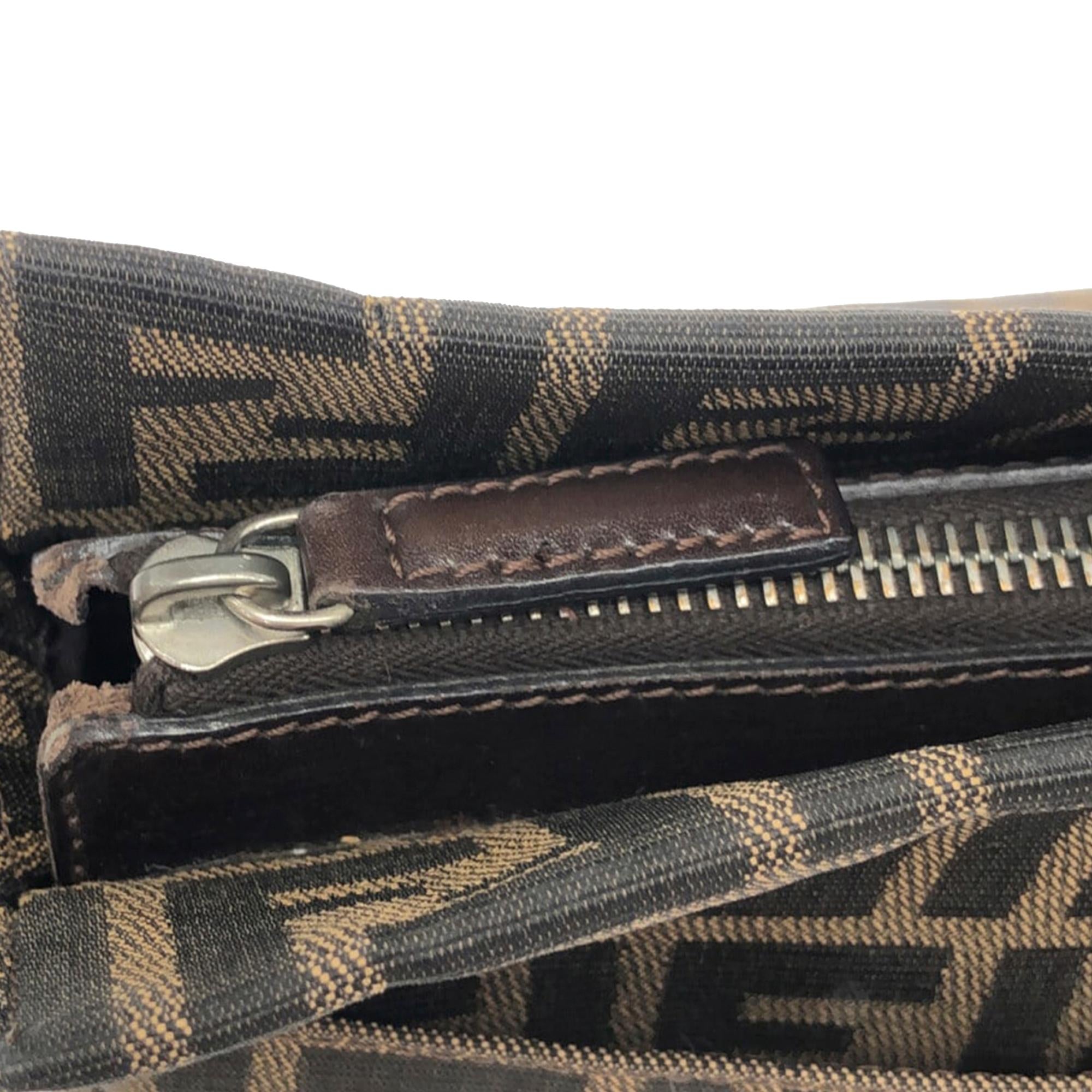 Fendi Zucca Canvas Shoulder Bag (SHG-foDLjp)