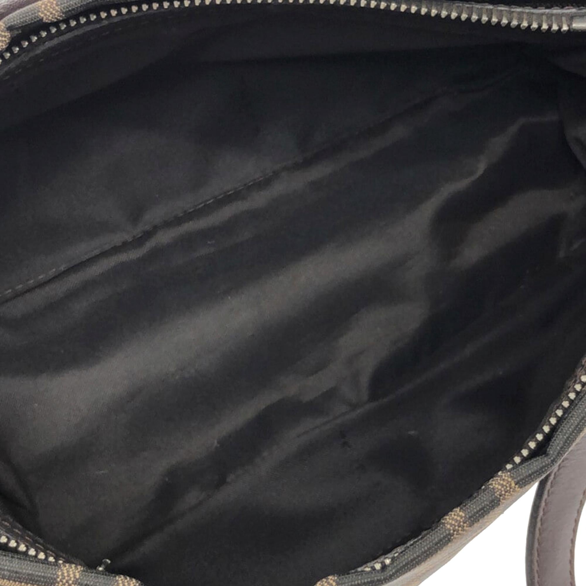 Fendi Zucca Canvas Shoulder Bag (SHG-foDLjp)