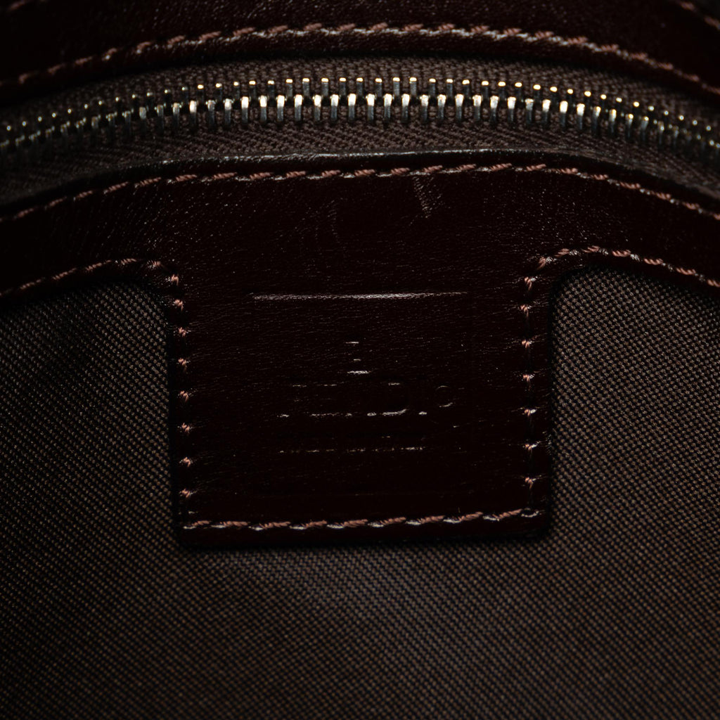 Fendi Zucca Canvas Shoulder Bag (SHG-LRl3O0)