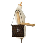 Fendi Zucca Canvas Shoulder Bag (SHG-LRl3O0)