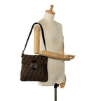 Fendi Zucca Canvas Shoulder Bag (SHG-2gkKyr)
