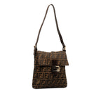 Fendi Zucca Canvas Shoulder Bag (SHG-2gkKyr)