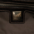 Fendi Zucca Canvas Shoulder Bag (SHG-7IObf1)