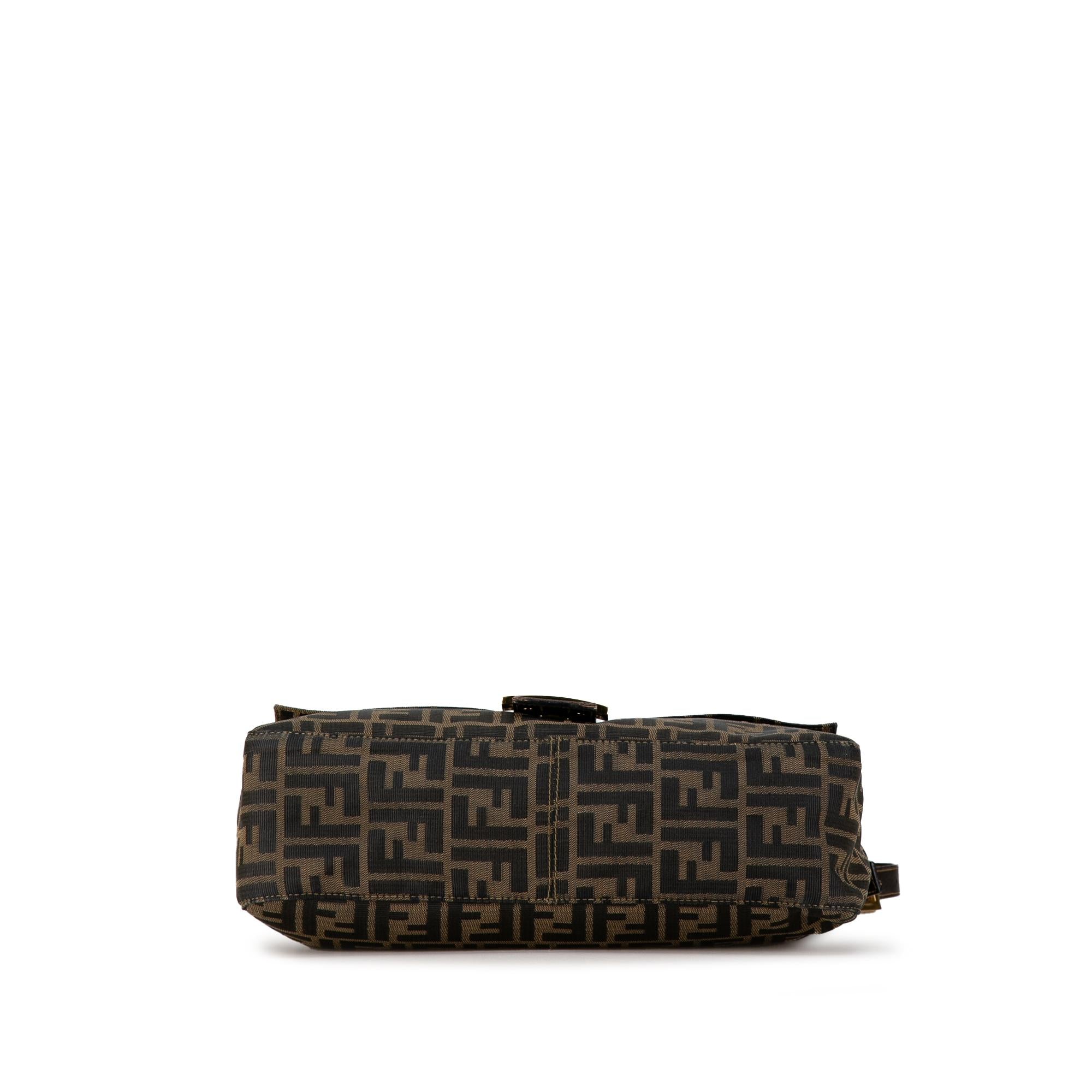 Fendi Zucca Canvas Shoulder Bag (SHG-si6emC)