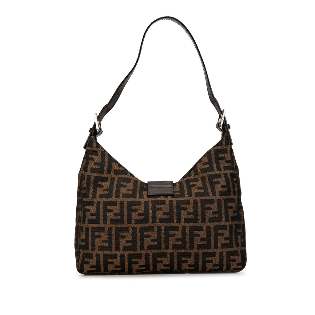 Fendi Zucca Canvas Shoulder Bag (SHG-nIowNS)