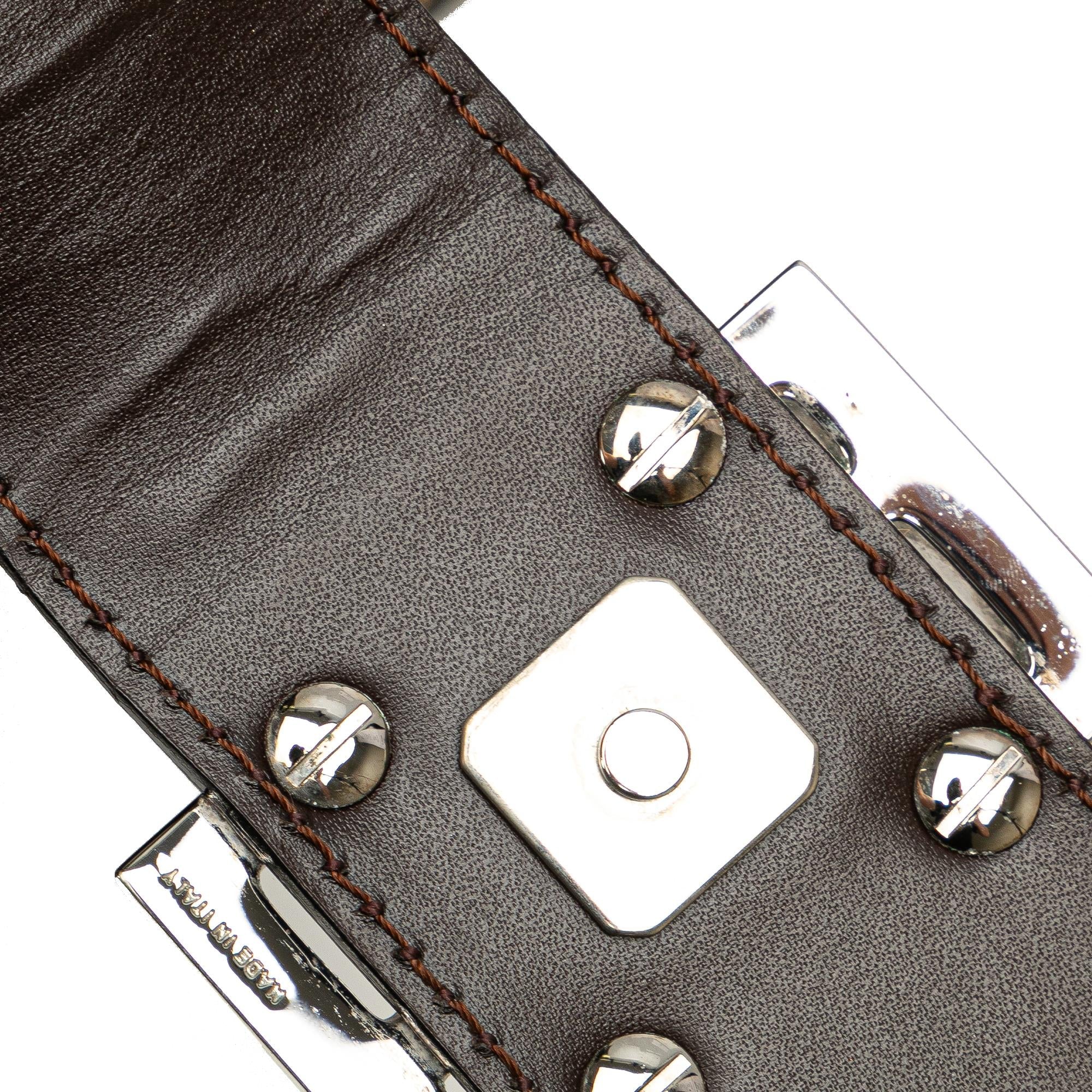 Fendi Zucca Canvas Shoulder Bag (SHG-nIowNS)