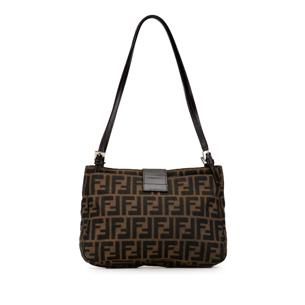Fendi Zucca Canvas Shoulder Bag (SHG-SIrqbs)