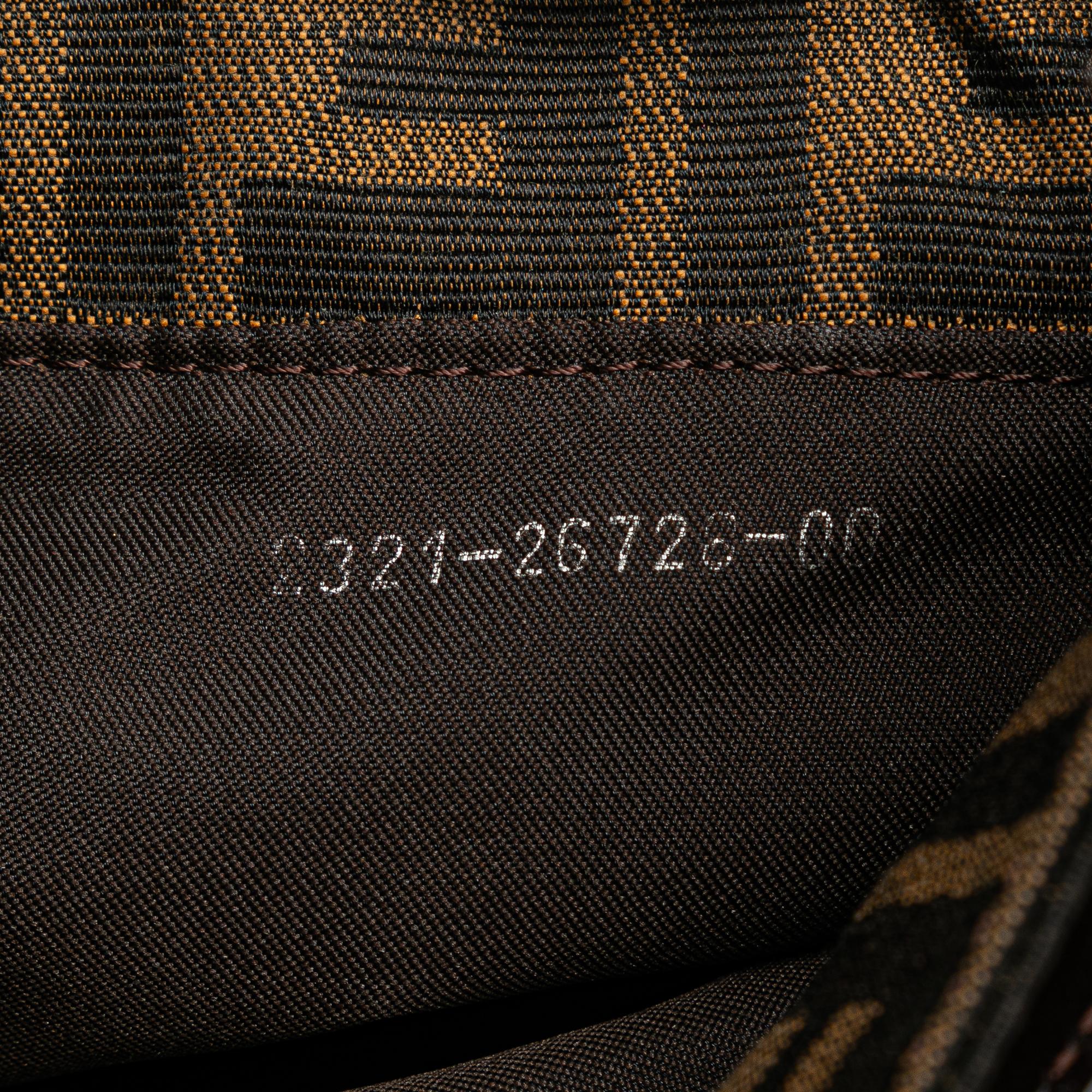 Fendi Zucca Canvas Shoulder Bag (SHG-SIrqbs)