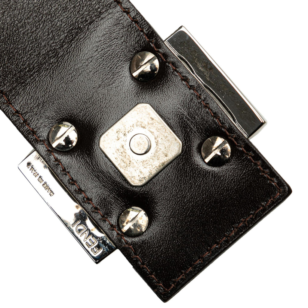 Fendi Zucca Canvas Shoulder Bag (SHG-SIrqbs)
