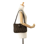 Fendi Zucca Canvas Shoulder Bag (SHG-SIrqbs)