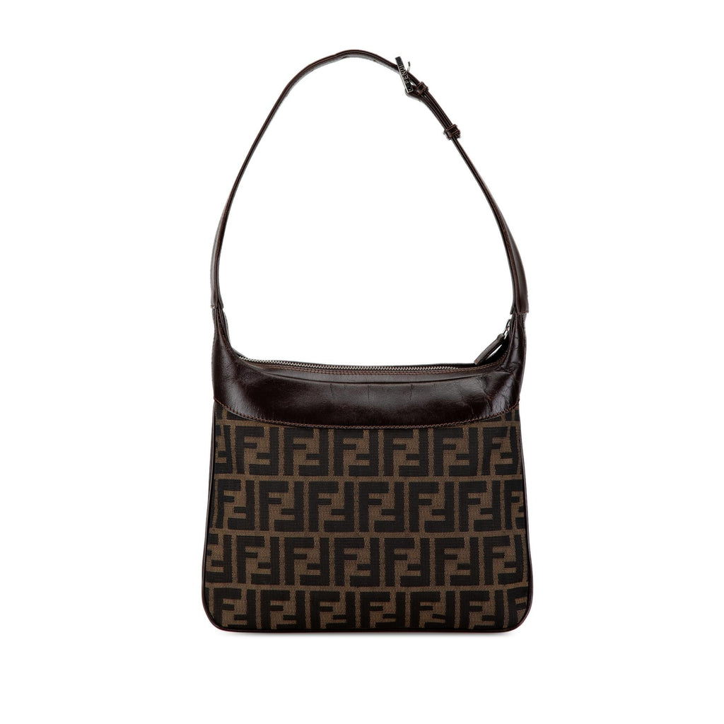 Fendi Zucca Canvas Shoulder Bag (SHG-qsxvz4)