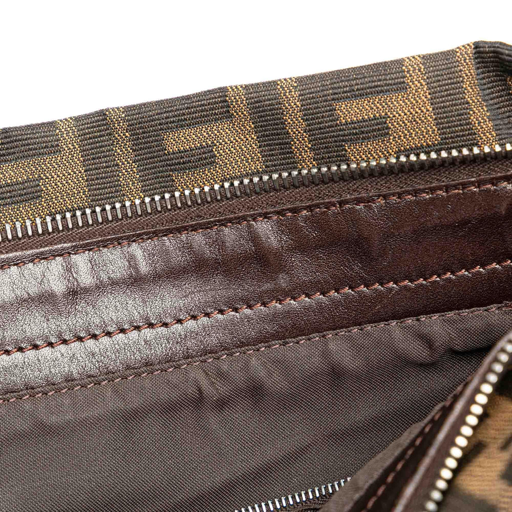 Fendi Zucca Canvas Shoulder Bag (SHG-wUEn4V)