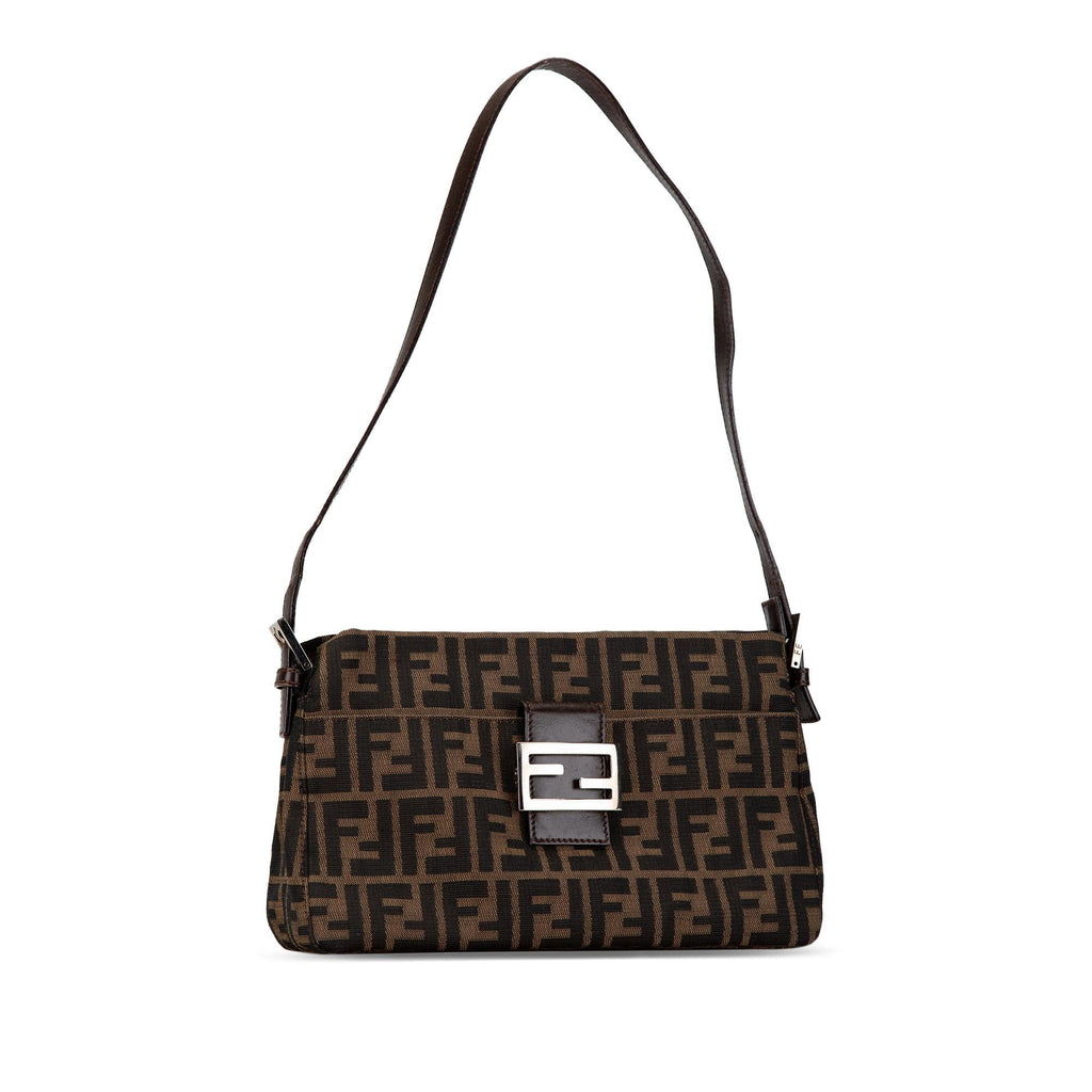 Fendi Zucca Canvas Shoulder Bag (SHG-wUEn4V)