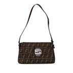 Fendi Zucca Canvas Shoulder Bag (SHG-wUEn4V)