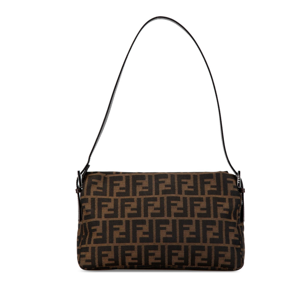 Fendi Zucca Canvas Shoulder Bag (SHG-8LPUrv)