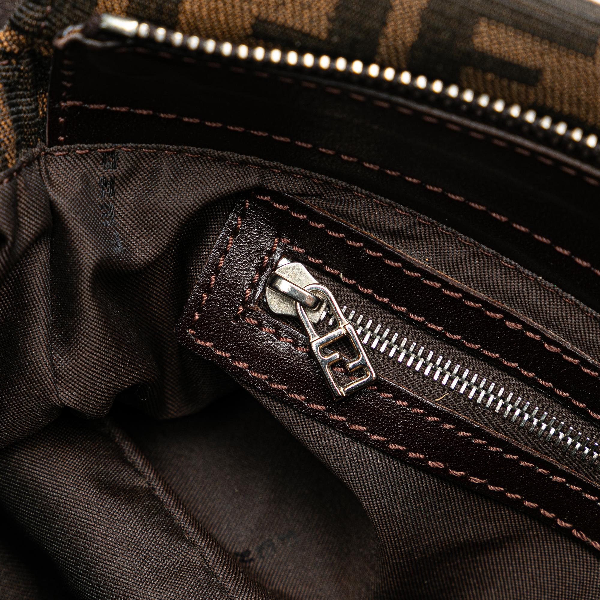Fendi Zucca Canvas Shoulder Bag (SHG-8LPUrv)