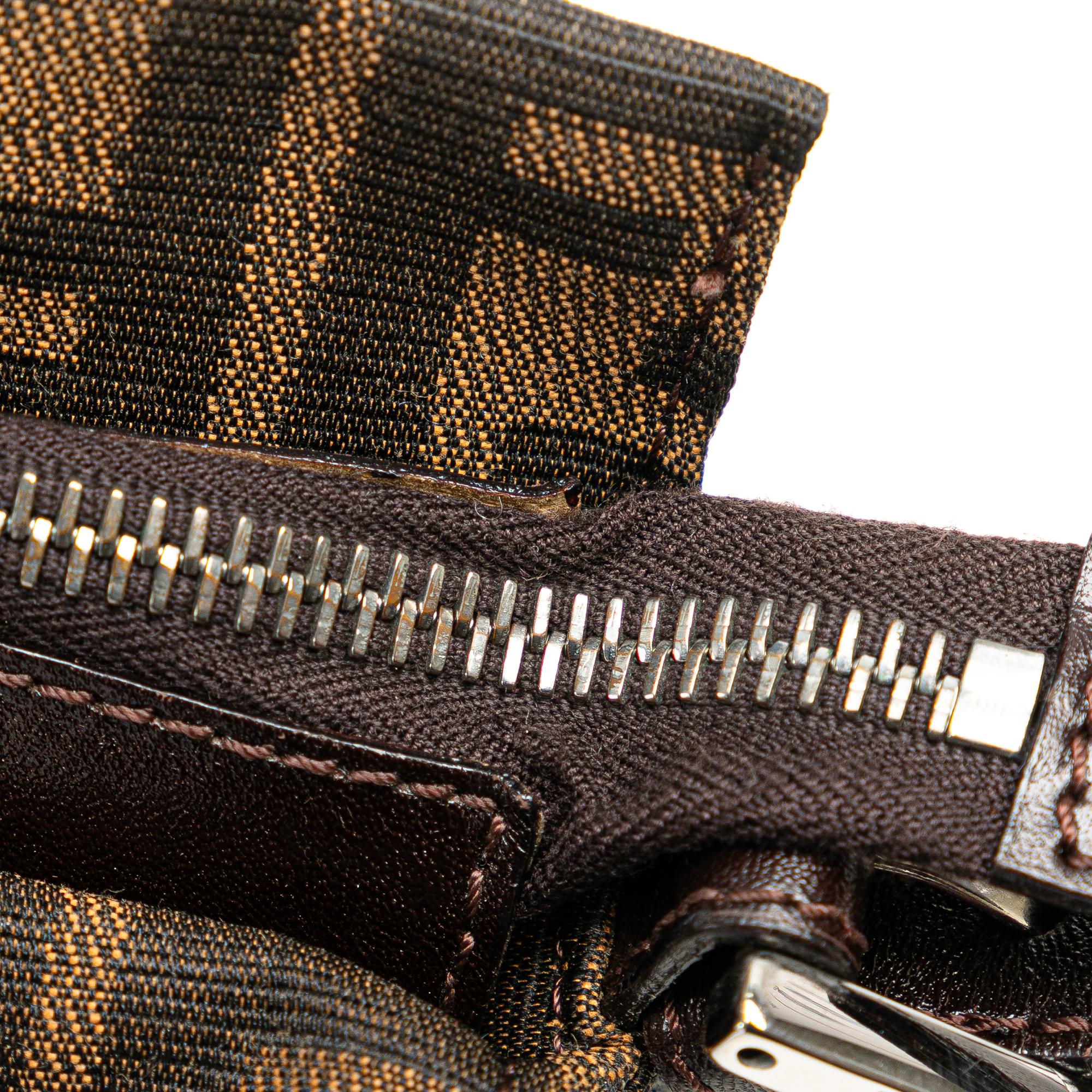 Fendi Zucca Canvas Shoulder Bag (SHG-8LPUrv)