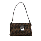 Fendi Zucca Canvas Shoulder Bag (SHG-8LPUrv)