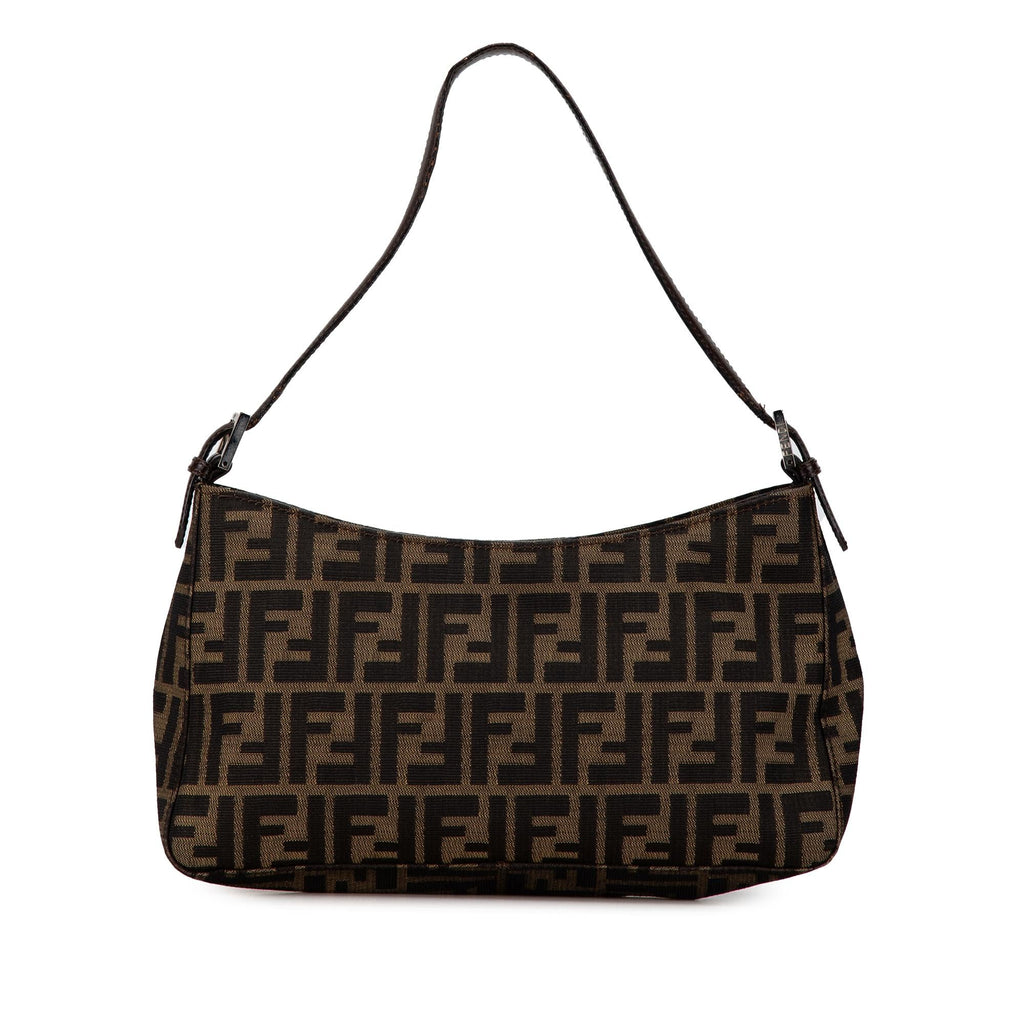 Fendi Zucca Canvas Shoulder Bag (SHG-MbXOYt)