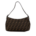 Fendi Zucca Canvas Shoulder Bag (SHG-MbXOYt)