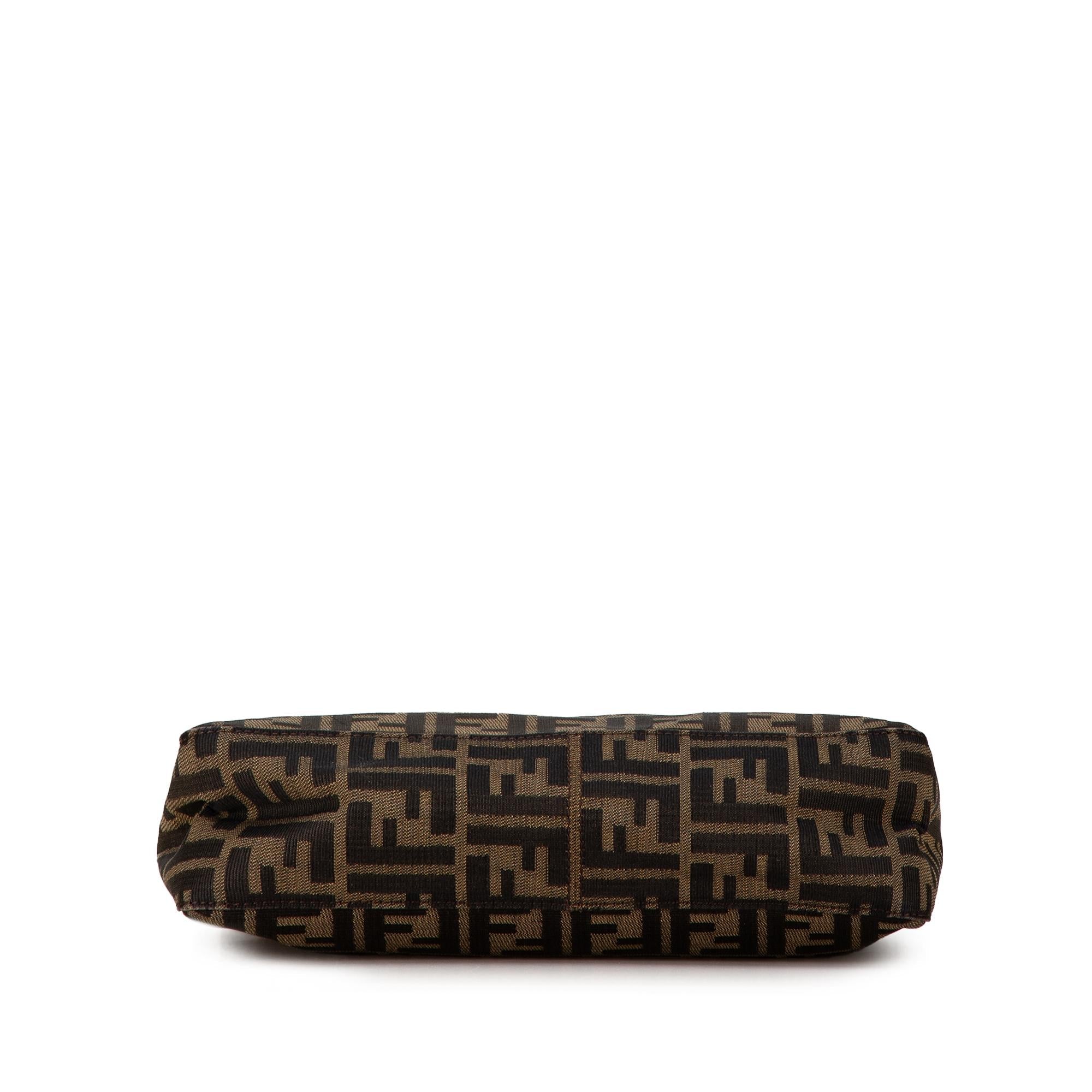Fendi Zucca Canvas Shoulder Bag (SHG-MbXOYt)