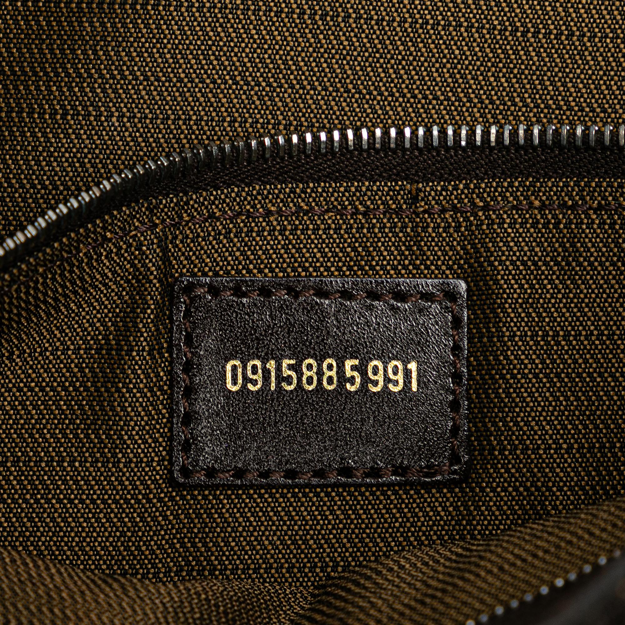 Fendi Zucca Canvas Shoulder Bag (SHG-MbXOYt)