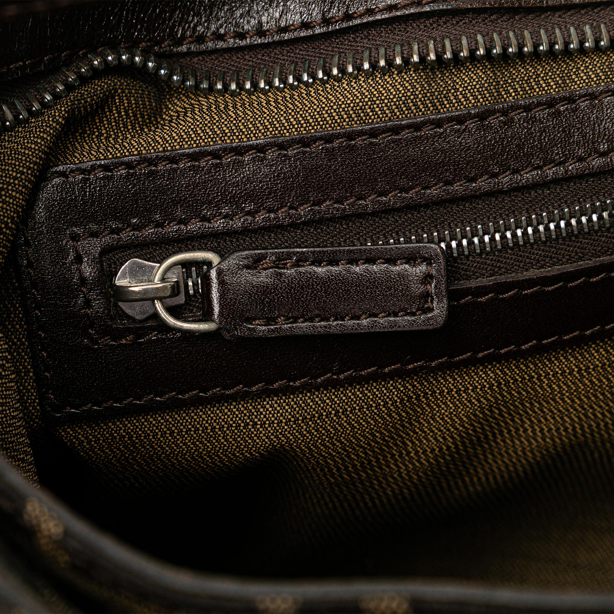 Fendi Zucca Canvas Shoulder Bag (SHG-MbXOYt)