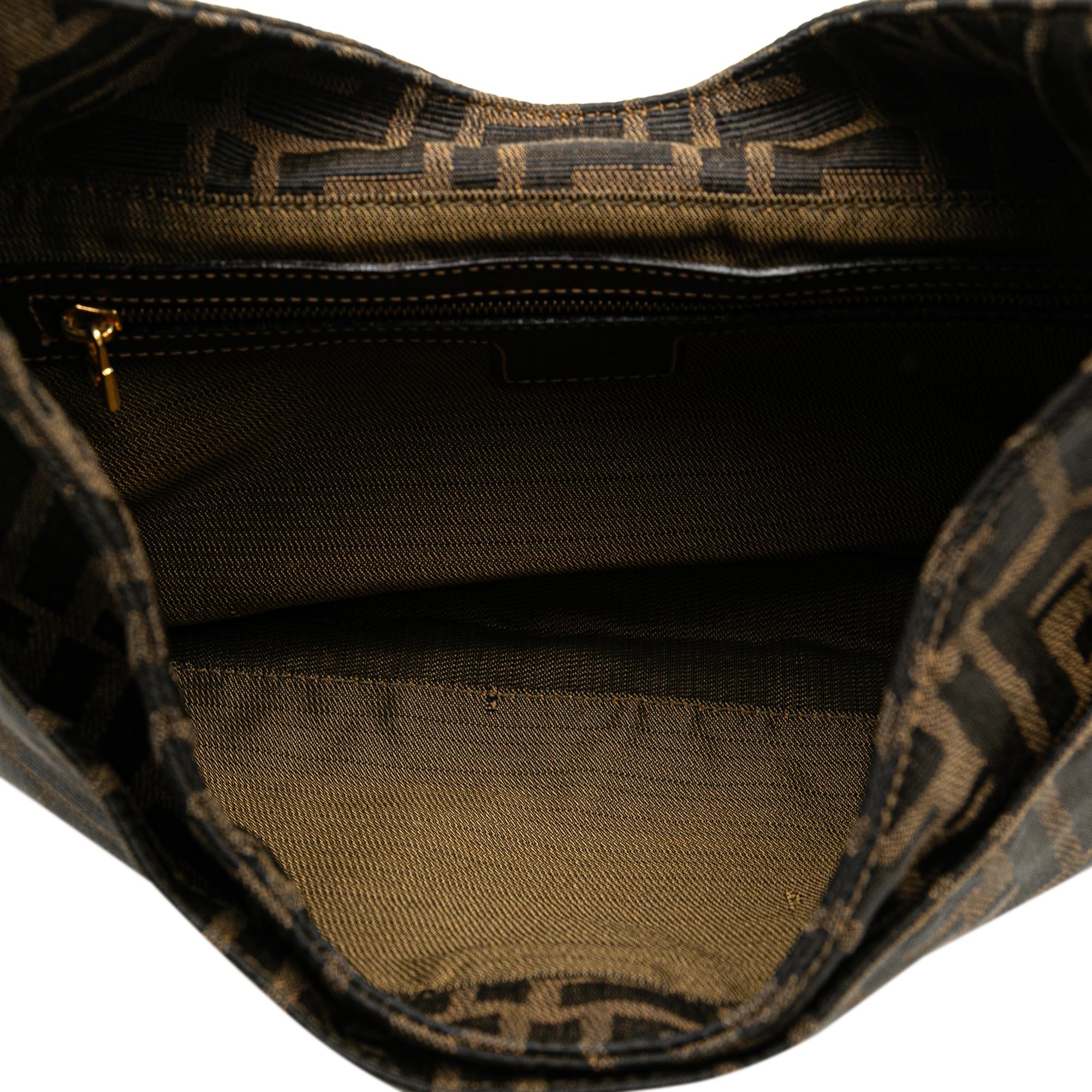 Fendi Zucca Canvas Shoulder Bag (SHG-mzTwj1)