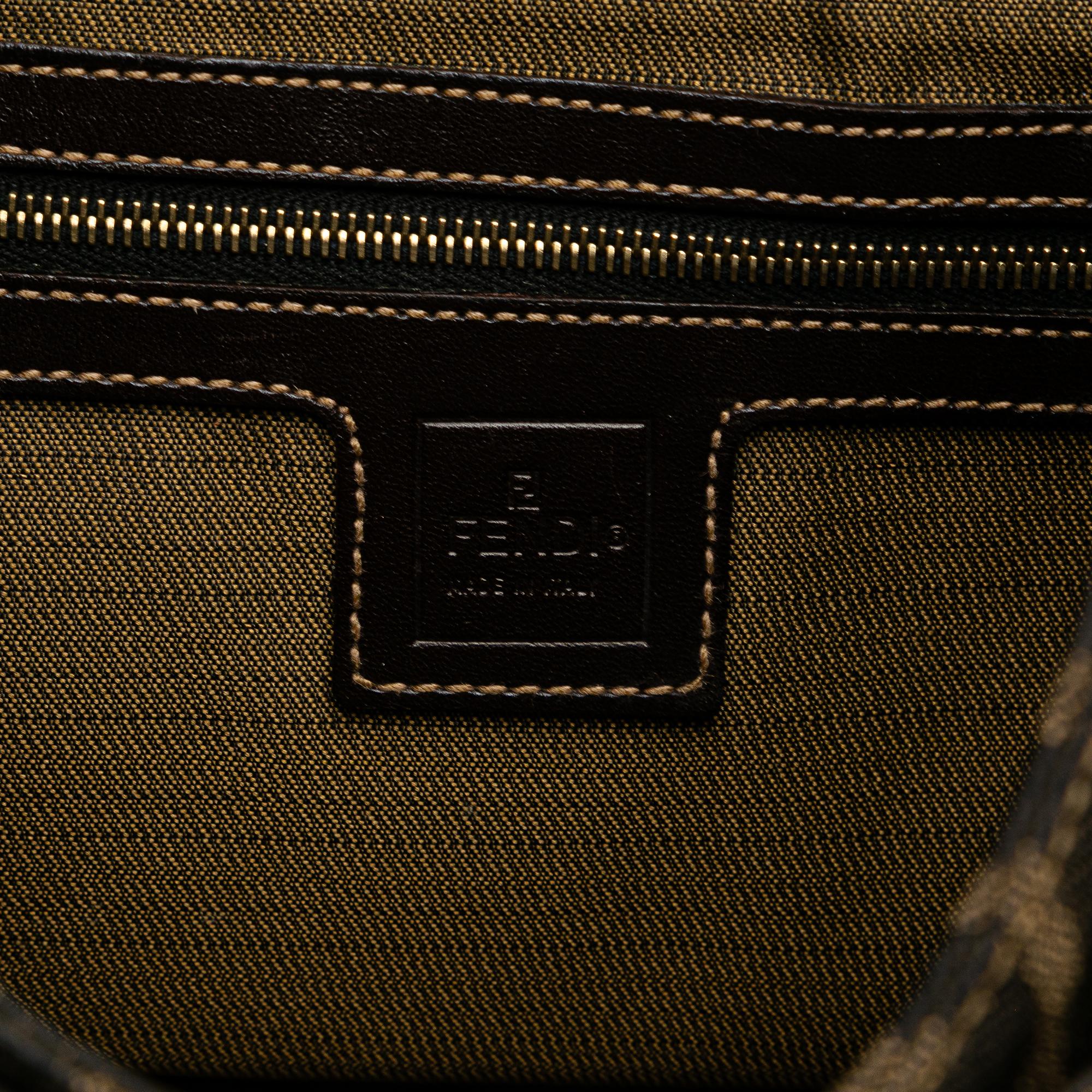 Fendi Zucca Canvas Shoulder Bag (SHG-mzTwj1)