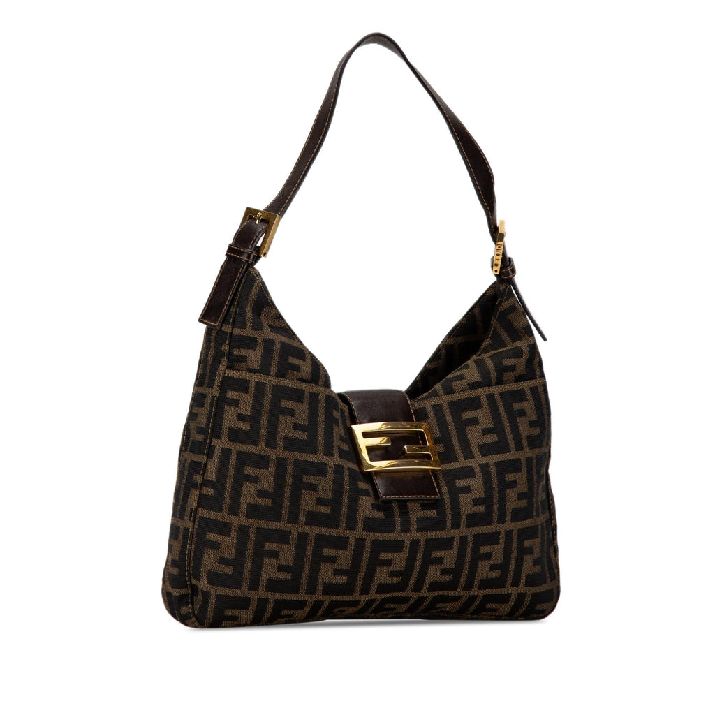 Fendi Zucca Canvas Shoulder Bag (SHG-mzTwj1)