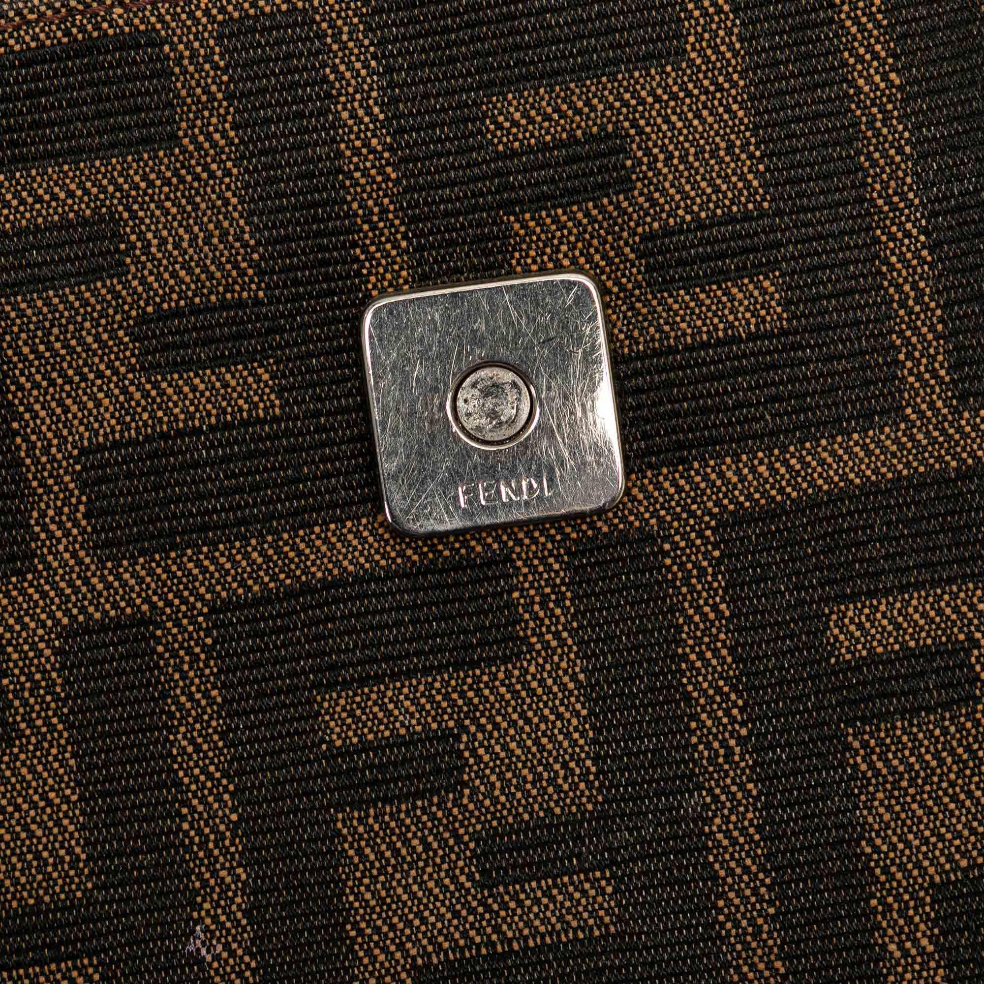 Fendi Zucca Canvas Shoulder Bag (SHG-Jh9pZV)