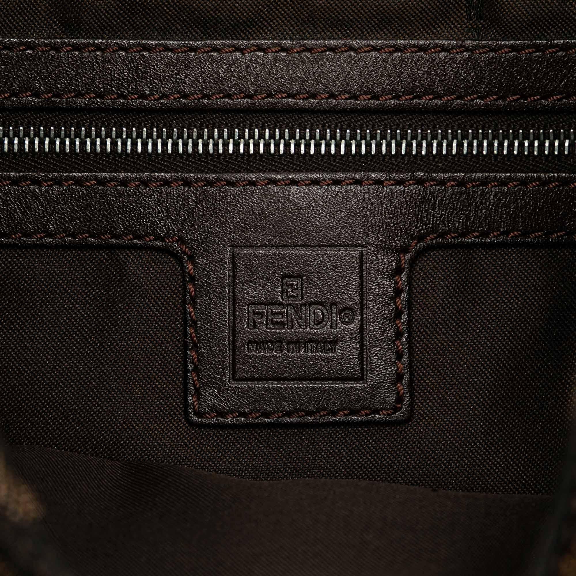 Fendi Zucca Canvas Shoulder Bag (SHG-Jh9pZV)