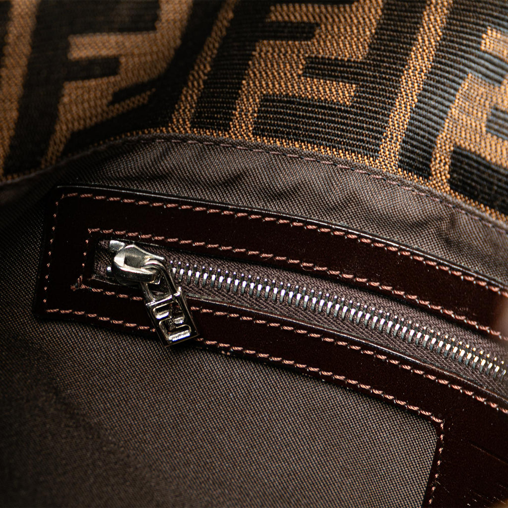 Fendi Zucca Canvas Shoulder Bag (SHG-bRAhLw)
