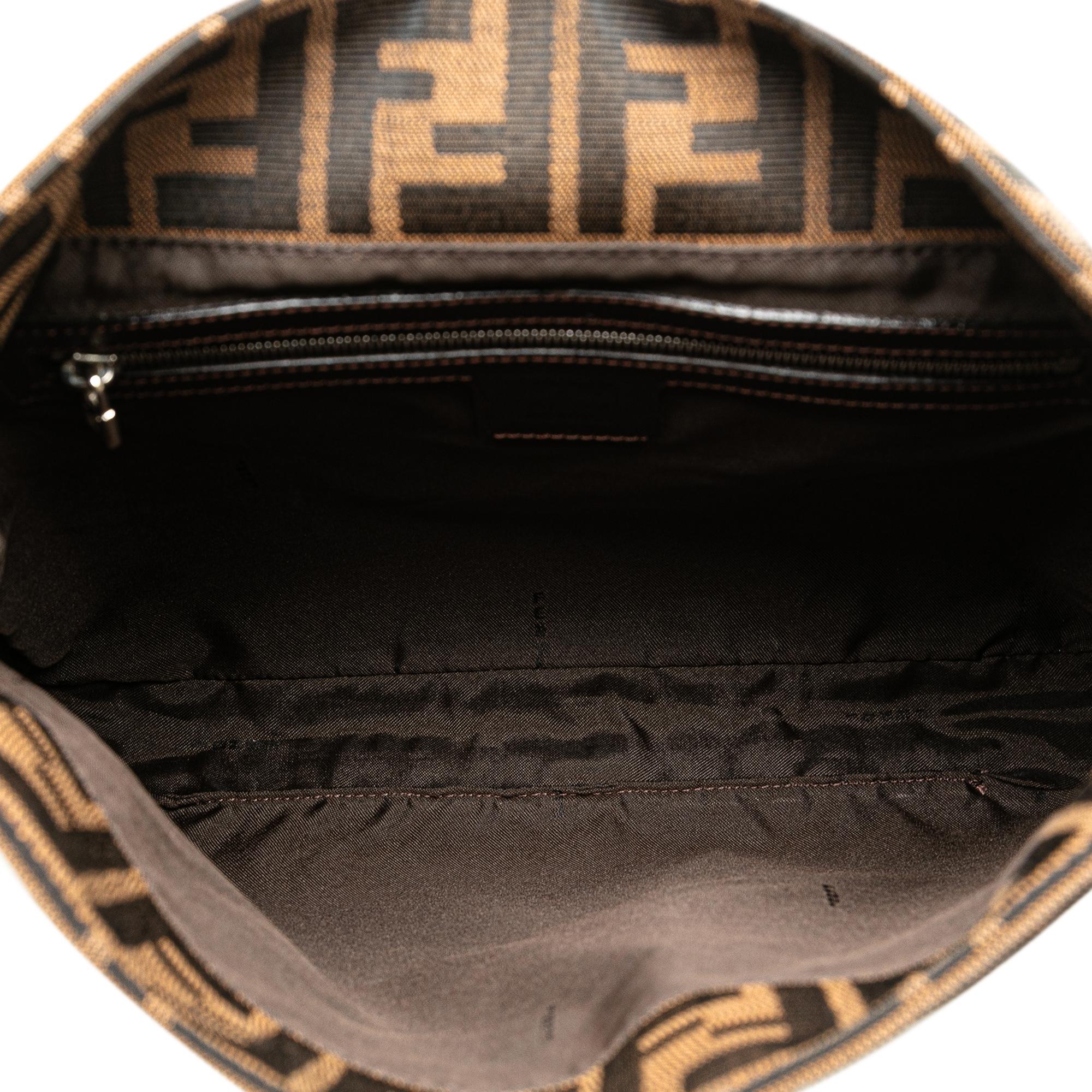 Fendi Zucca Canvas Shoulder Bag (SHG-bRAhLw)