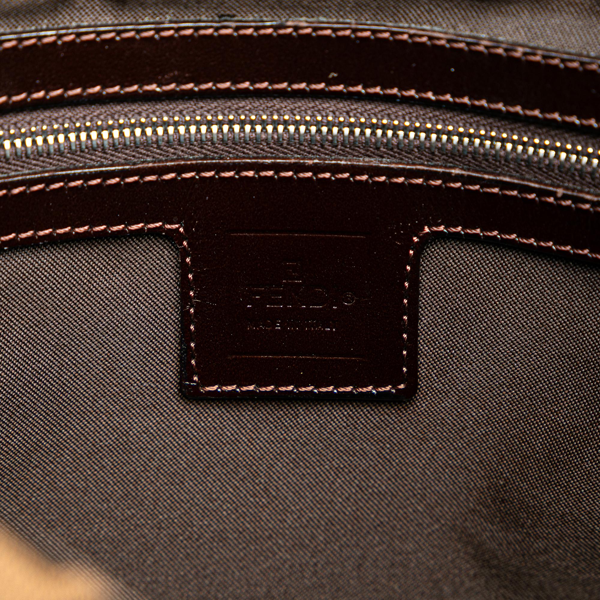 Fendi Zucca Canvas Shoulder Bag (SHG-bRAhLw)