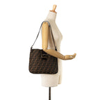 Fendi Zucca Canvas Shoulder Bag (SHG-bRAhLw)