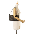 Fendi Zucca Canvas Shoulder Bag (SHG-4Xj6RC)