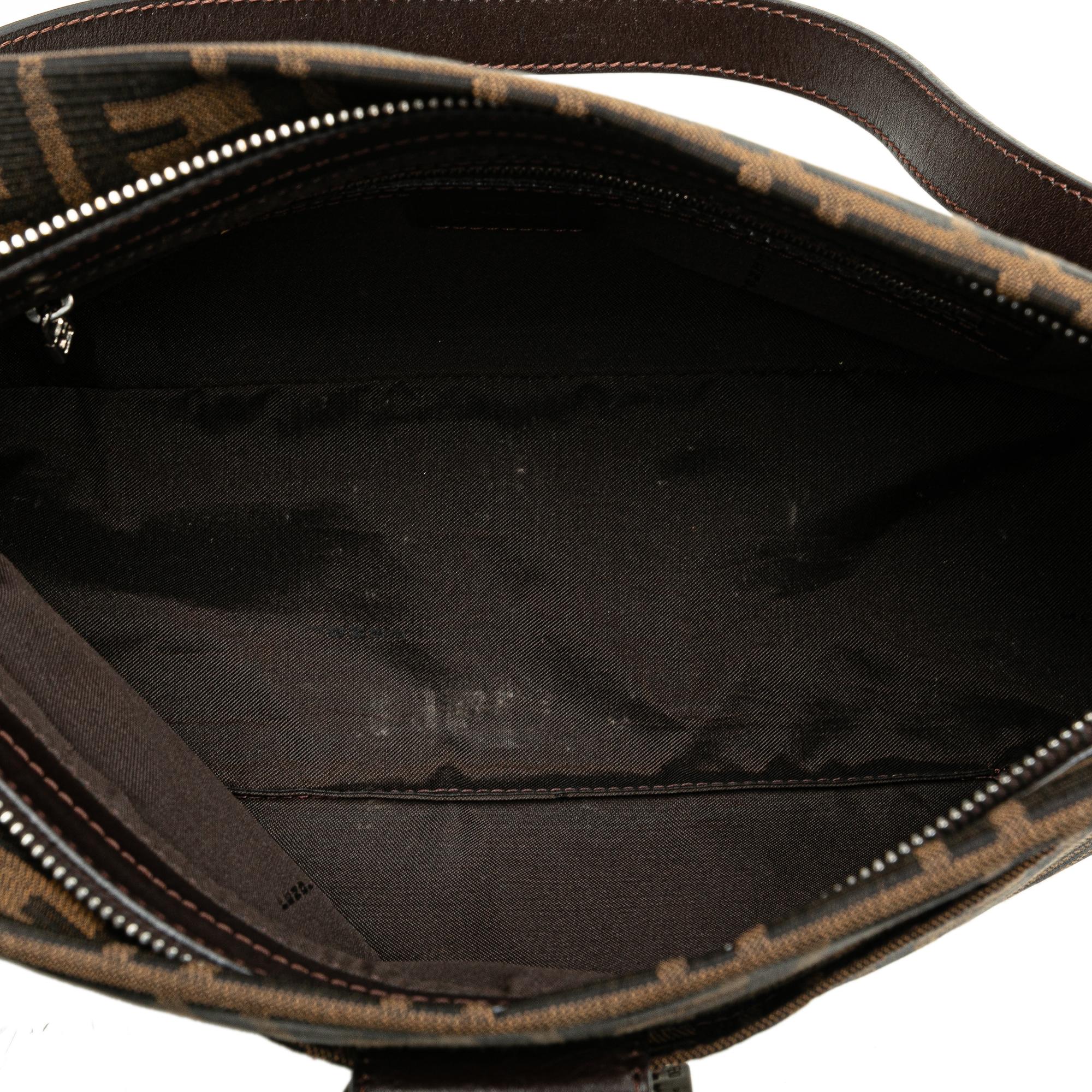 Fendi Zucca Canvas Shoulder Bag (SHG-7QcrUN)