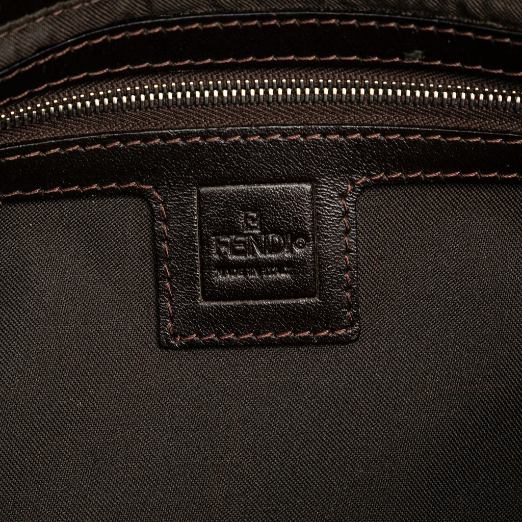 Fendi Zucca Canvas Shoulder Bag (SHG-7QcrUN)