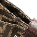 Fendi Zucca Canvas Shoulder Bag (SHG-E19XfD)