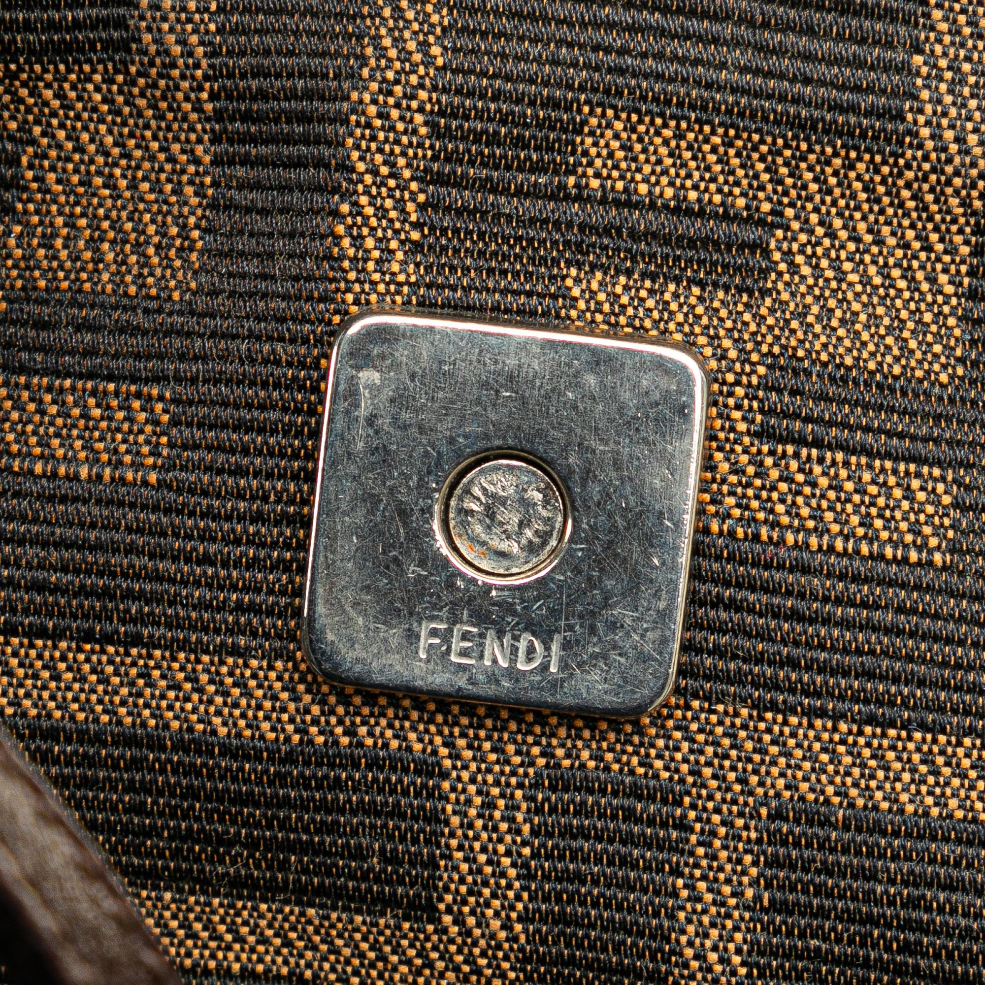 Fendi Zucca Canvas Shoulder Bag (SHG-go7jDs)
