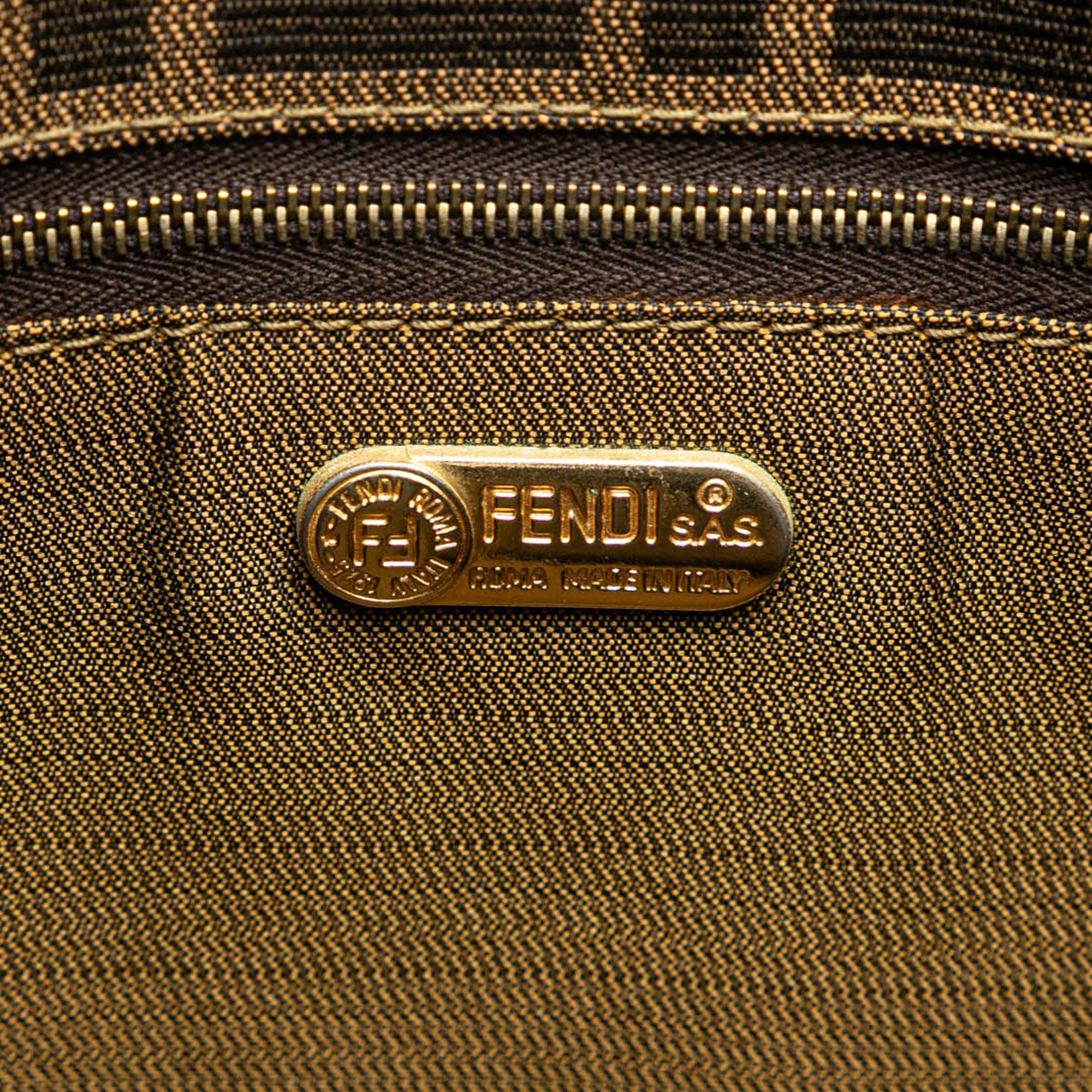 Fendi Zucca Canvas Shoulder Bag (SHG-yOwRMC)