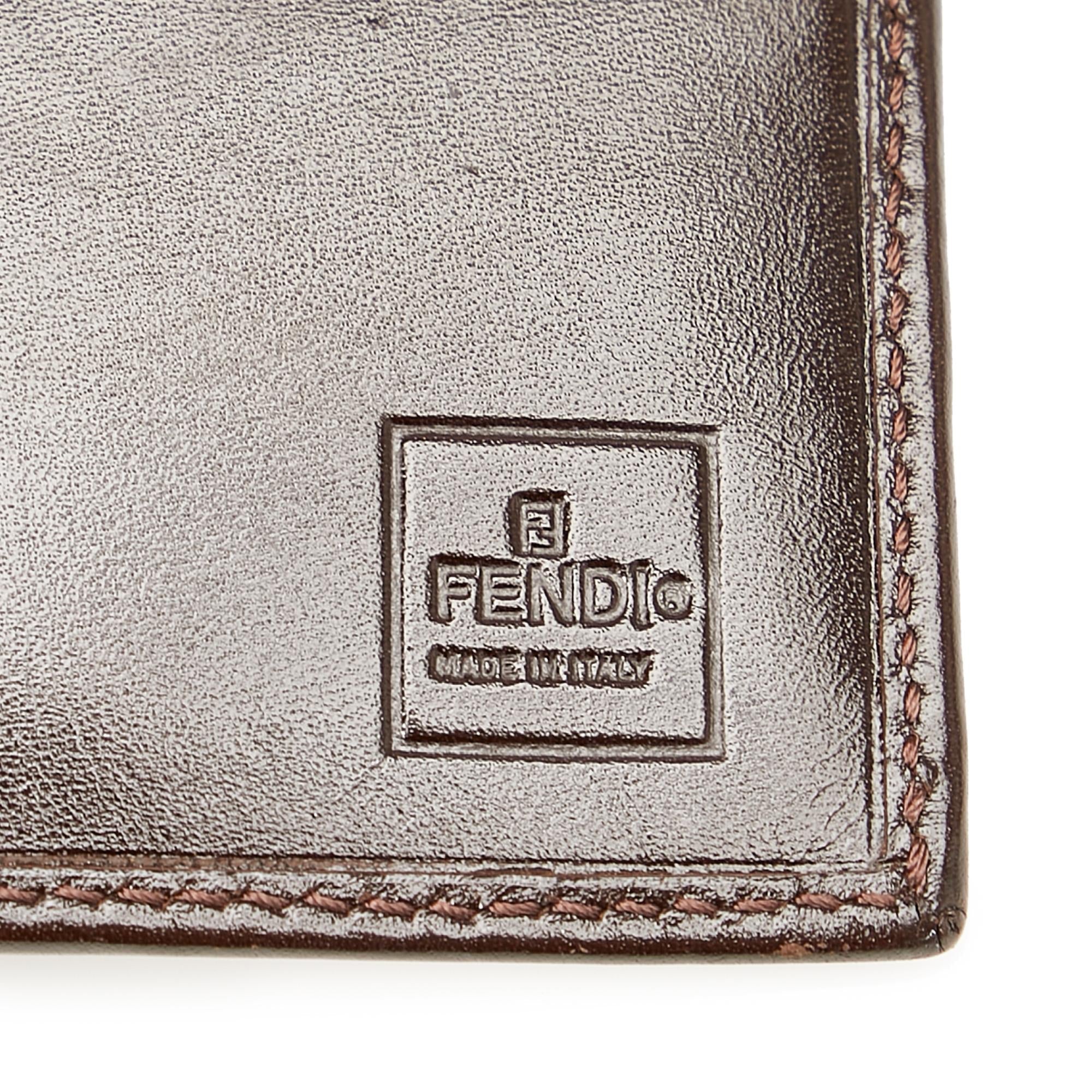 Fendi Zucca Canvas Small Wallet (SHG-23840)