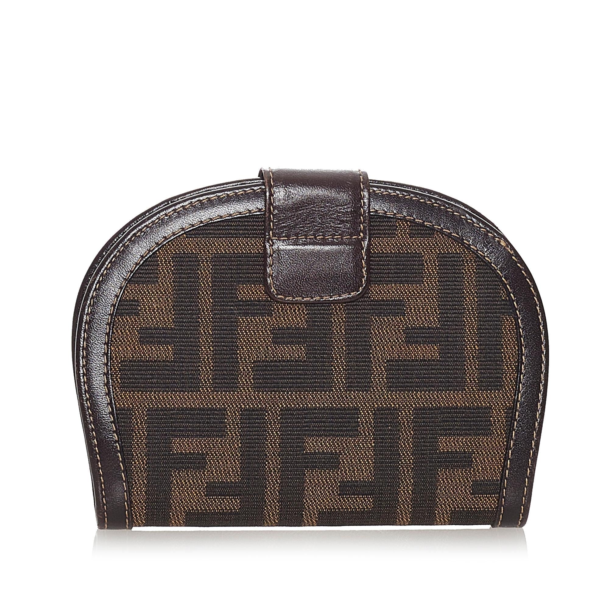 Fendi Zucca Canvas Small Wallet (SHG-27994)