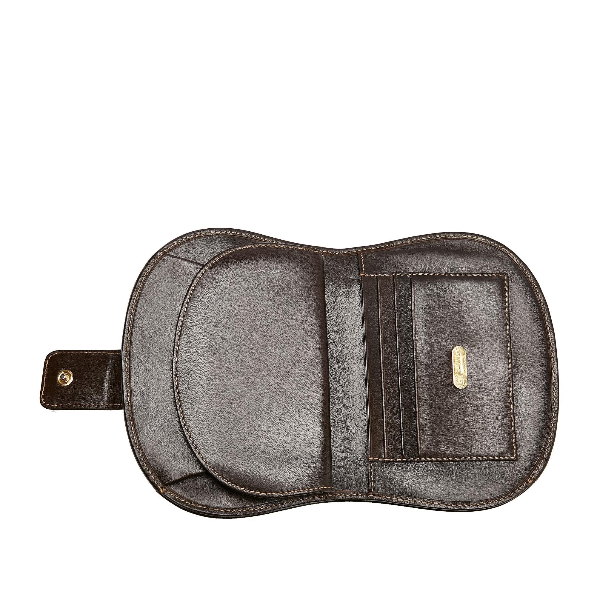 Fendi Zucca Canvas Small Wallet (SHG-27994)